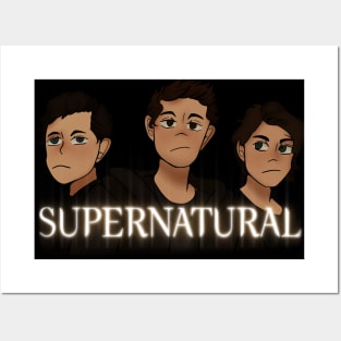 Supernatural redraw Posters and Art